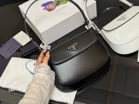 Cleo Brushed Leather Shoulder Bag