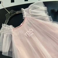 Roma Embroidered Layered Tulle Dress