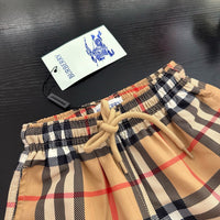Vintage Check Swimsuit & Shorts