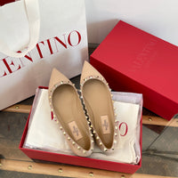 Garavani Rockstud Ballet Flats