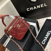 Mini Top Handle Vanity Case