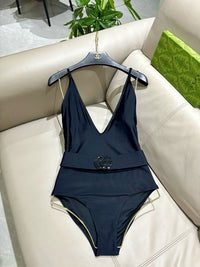 Logo One Piece Swimsuit