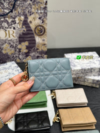 Gardenia Wallet in Smooth Lambskin