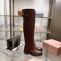 Leather Tall Riding Boots