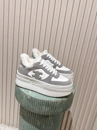 Block Wedge Sneakers