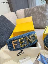 Denim Moon Bag