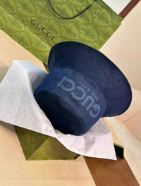 Logo Denim Hat