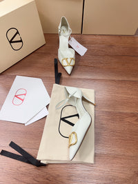 Signature D'Orsay Patent Leather Pumps