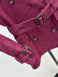 Paisley Lace Foxfield Trench Coat