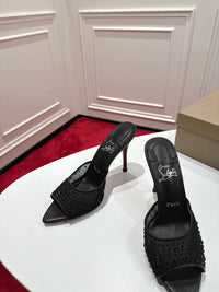 Miss Z Embellished Mules 10cm