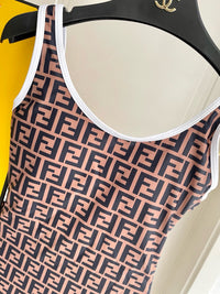 Logo One Piece Swimsuit