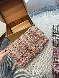 Tweed Flap Bag