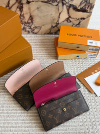 Emilie Wallet Monogram Canvas