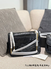 Niki Leather Bag Black