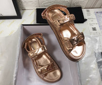 Metallic Sandals