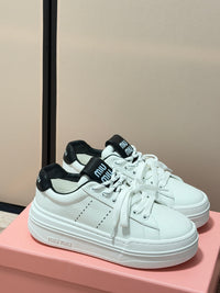 Lace-Up Platform Sneakers