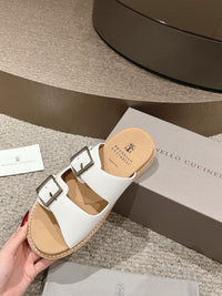 Suede Sandals