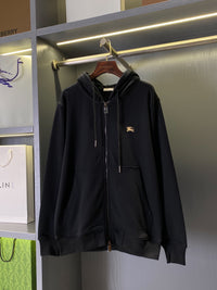 Check Zip Hoodie