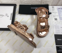 Metallic Sandals