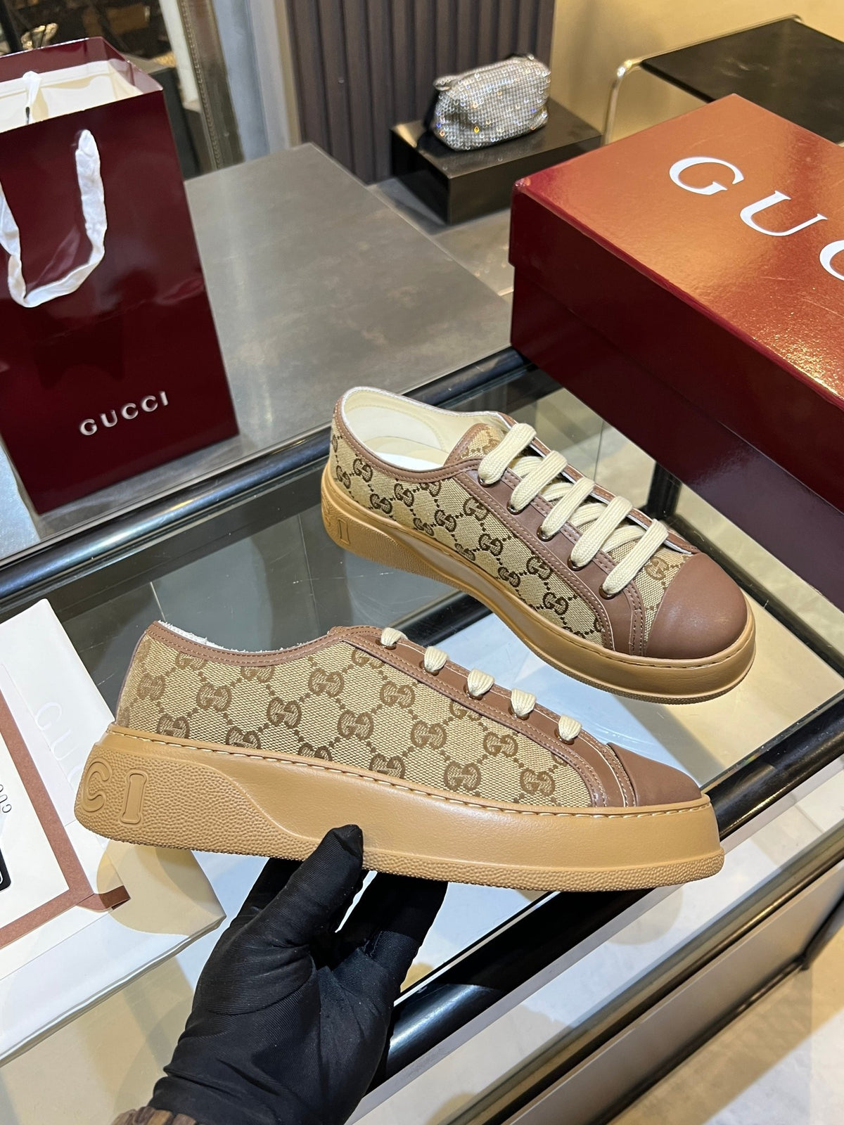 Chunky Low Top Sneakers