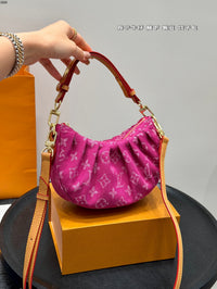 Denim Dumpling Bag
