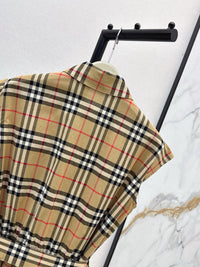 Vintage Check Shirt Dress