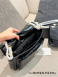 Niki Leather Bag Black