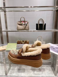 Platform Slip-On Loafers