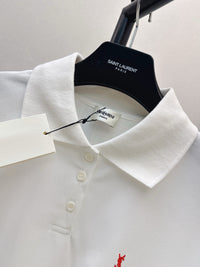 Cropped Polo Shirt