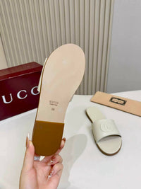 Interlocking Leather Sandals