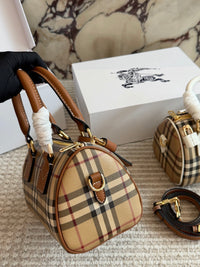 Mini Check Bowling Bag