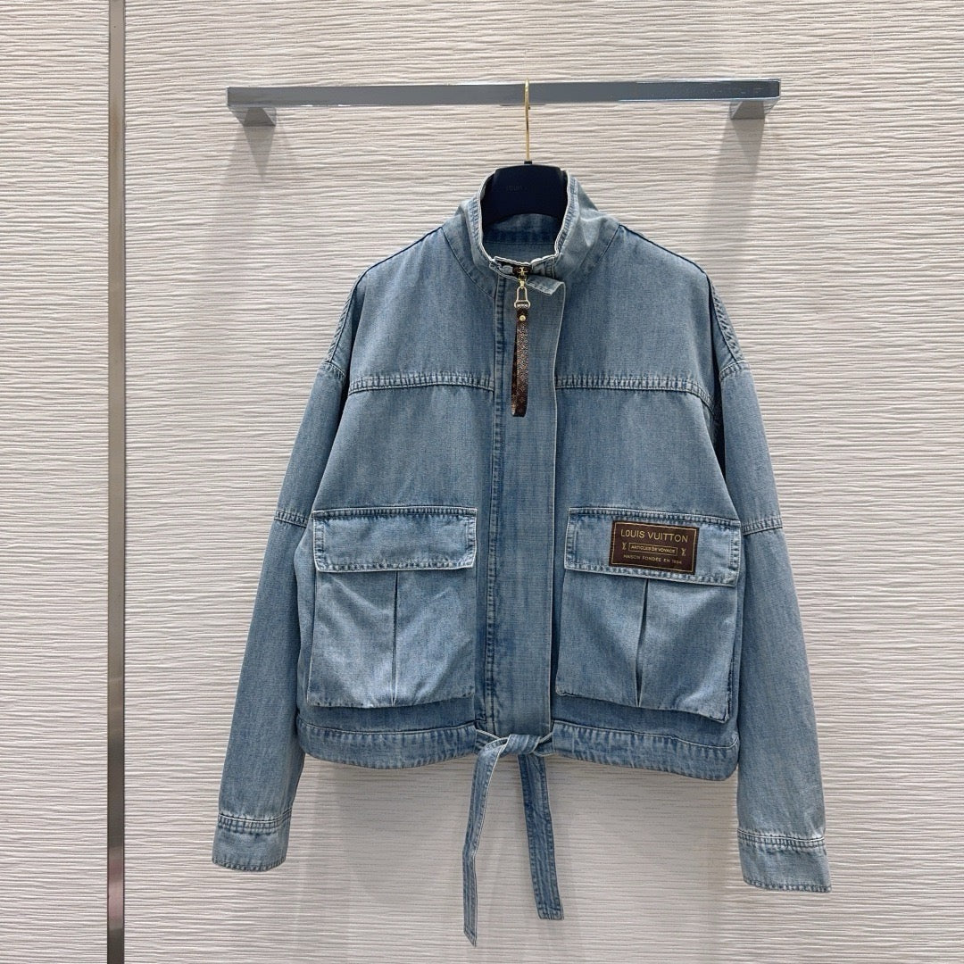 Utility Pocket Denim Jacket