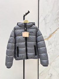26S Light Pongé Down Hoodie Jacket