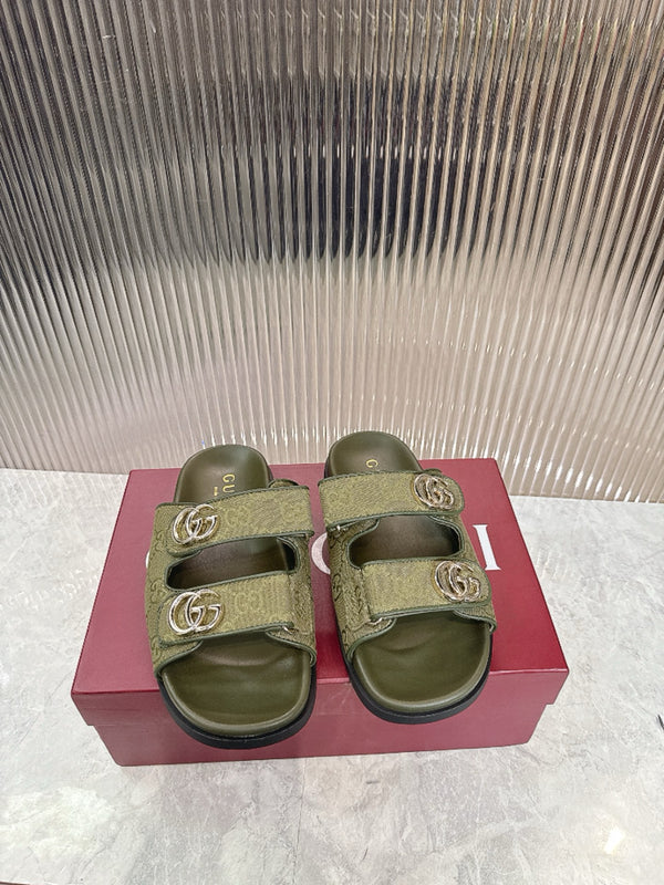 Canvas Slide Sandals