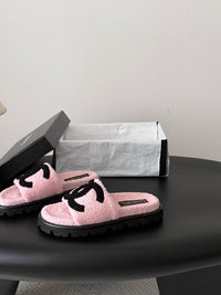 26K Plush Slide Sandals