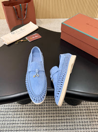 Suede Loafers