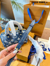 Nano Speedy Bag Denim