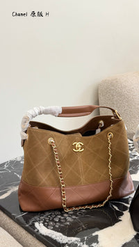 Suede Hobo Bag