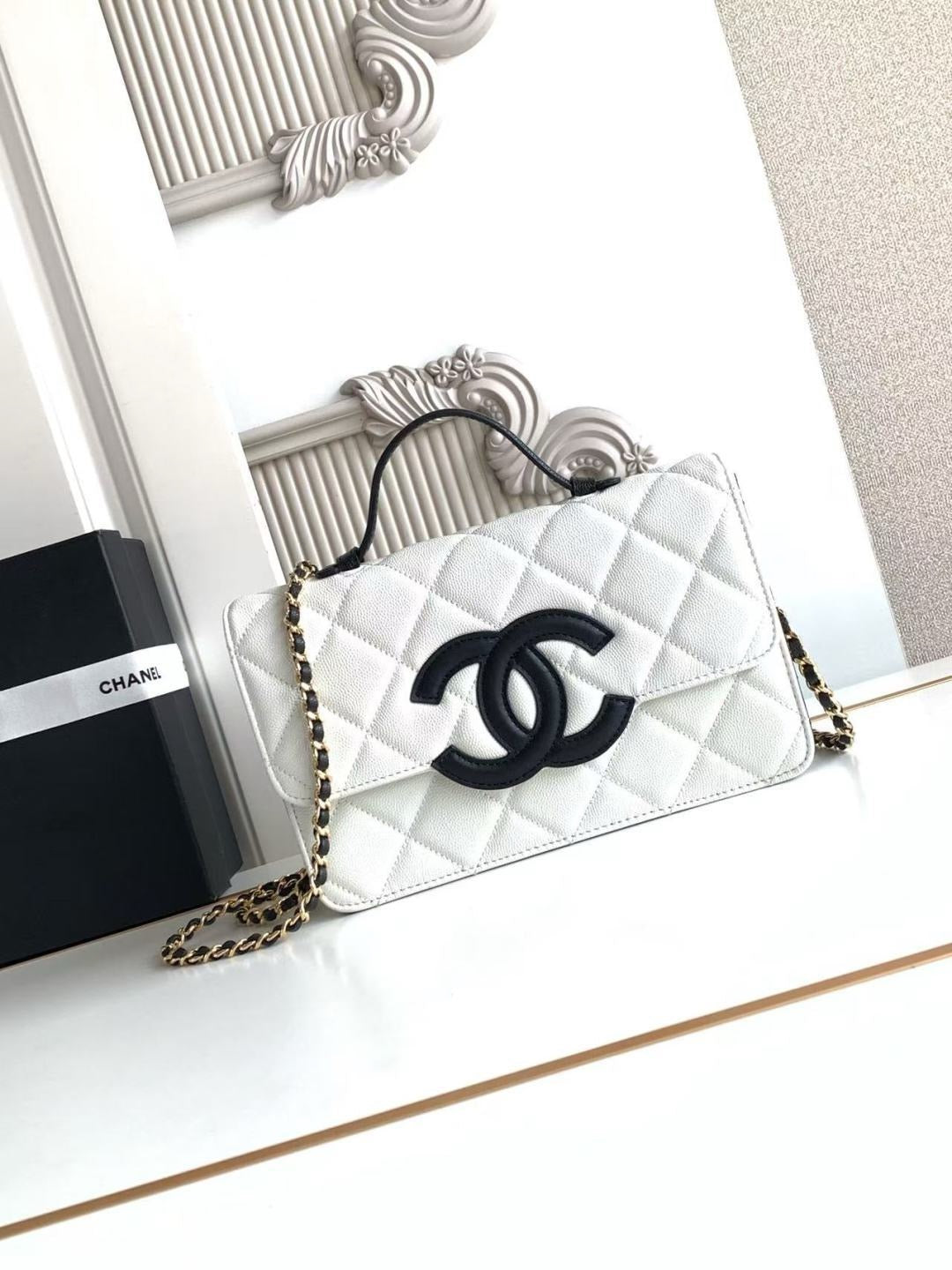 Top Handle Flap Bag