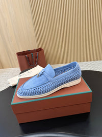 Suede Loafers