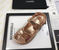 Metallic Sandals