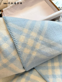 Check Wool Scarf