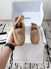 26S Shearling Loafers