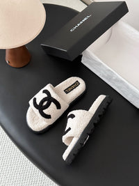 26K Plush Slide Sandals