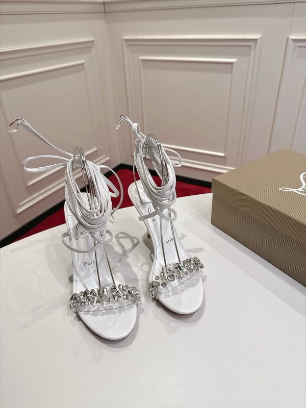 Fanny Jolly Embellished Leather Sandals