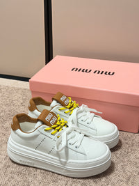 Lace-Up Platform Sneakers
