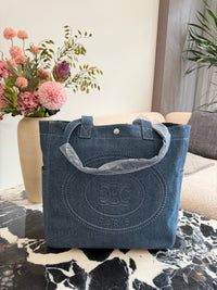 Large Cabas Denim Tote