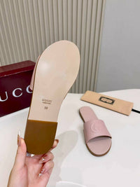Interlocking Leather Sandals