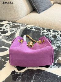 Suede Hobo Bag