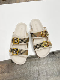 Vintage Check Slides
